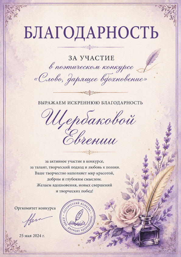 Благодарность